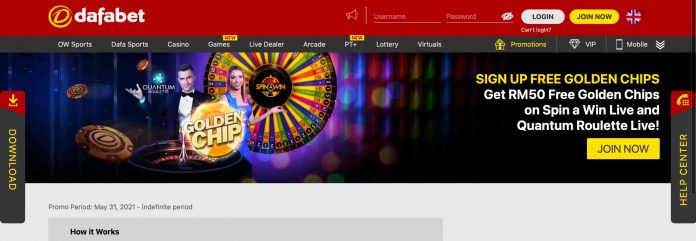 Dafabet - Online Gambling Site with No Deposit Bonus