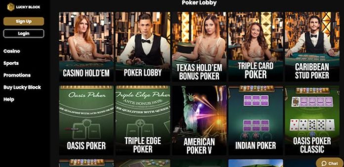 lucky block casino app