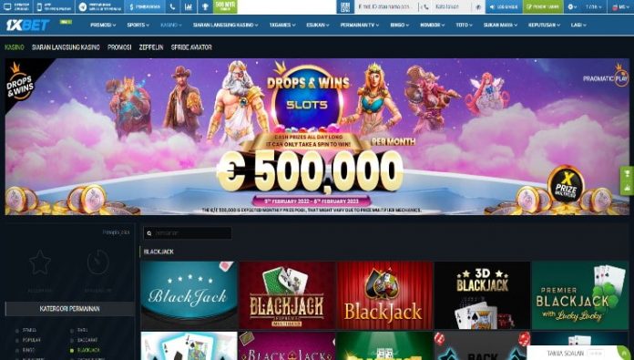 A look at the 1xBet online casino site