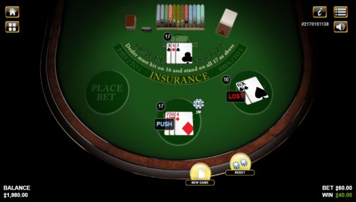 Online Blackjack Table - Malaysia Online Casino
