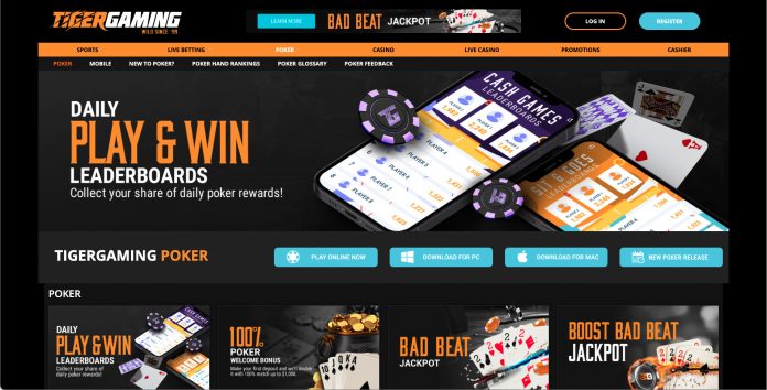 tigergaming online poker