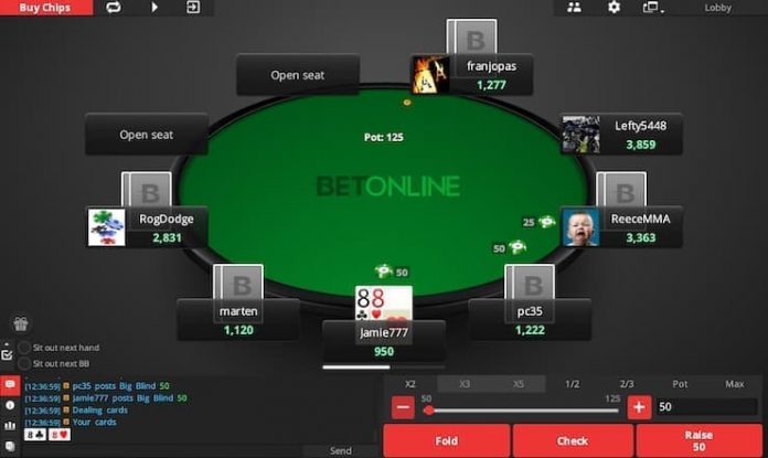 Online Poker Table - Malaysia Online Casino